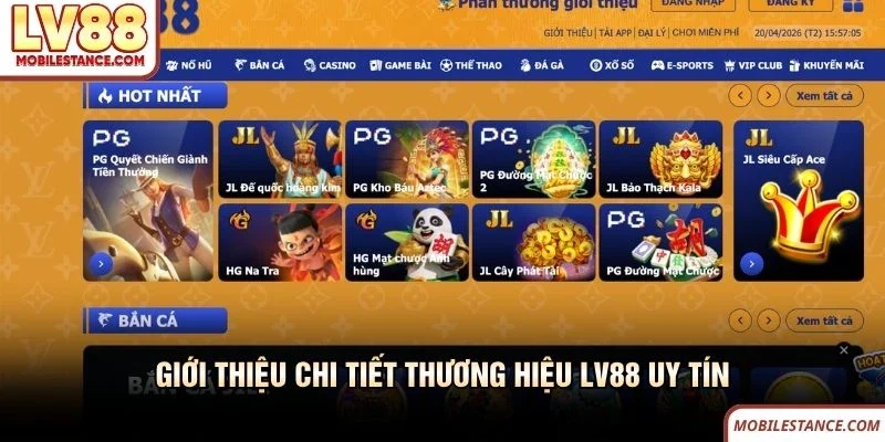 Giới thiệu chi tiết thương hiệu LV88 uy tín Giới thiệu chi tiết thương hiệu LV88 uy tín